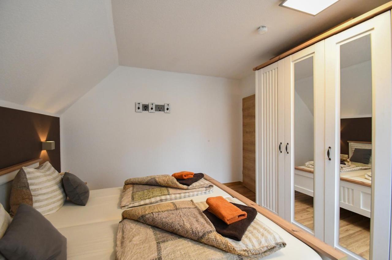 לובה Ferienwohnung Weitblick Mit Logia מראה חיצוני תמונה